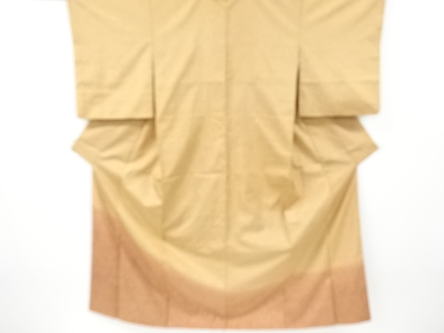 リサイクル　のり散らし模様本場大島紬付け下げ訪問着